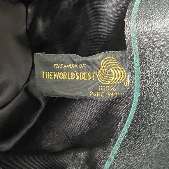 Dobbs Fifth Avenue 100% Wool Hat Vintage, Gray, Size 7 1/8, Great Look! - Picture 14 of 16